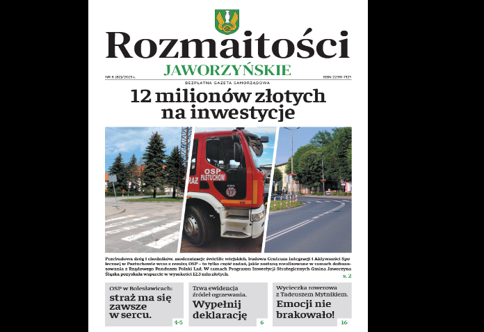 Najnowszy numer „Rozmaitości Jaworzyńskich” już dostępny