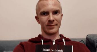 Łukasz Burdziński: pisarz po godzinach