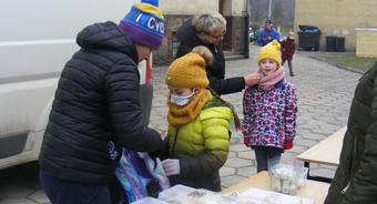 Zbierali środki na pomoc Ukrainie