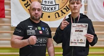 Igor Karniej ze złotem