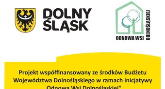 Odnowa Dolnośląskiej Wsi 2026: wniosek złożony, czekamy na decyzję sejmiku