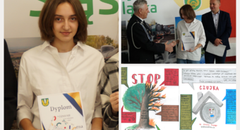 Emilia Podfigórna laureatką 3. miejsca w konkursie Straży Pożarnej