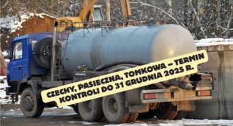 Trwa kontrola szamb i przydomowych oczyszczalni ścieków