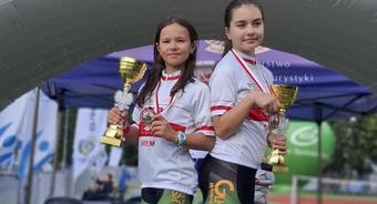 Zola Budny i Ania Szczepańska mistrzyniami Polski szkół podstawowych MTB 2025