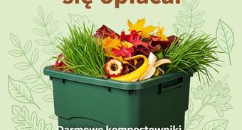 Darmowe kompostowniki - teraz dla szerszego grona mieszkańców!