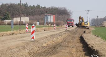 Trwa przebudowa ul. Węglowej, prosimy o niekorzystanie ze ścieżki rowerowej