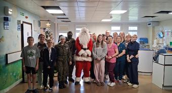 Obdarowali pacjentów łódzkiego szpitala