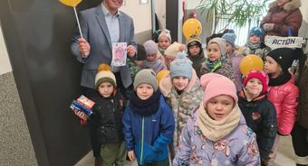 Niezwykli goście w Urzędzie Miejskim