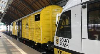 Wagony rowerowe Kolei Dolnośląskich wyruszyły w trasę