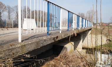 Most na drodze Pastuchów – Przyłęgów do remontu