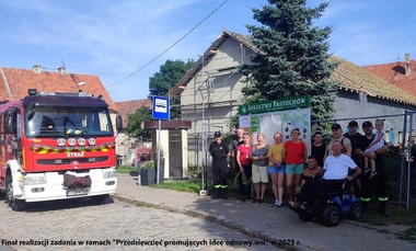 Pastuchów z dotacją na poprawę estetyki wsi i integrację