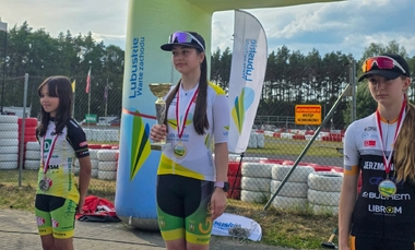 Ania Szczepańska ponownie zwycięża Lubuską Szosową Ligę Kolarską
