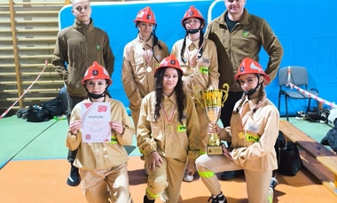 Dziewczęta z OSP Jaworzyna Śląska najlepsze w powiecie