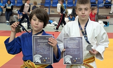 Judocy z medalami