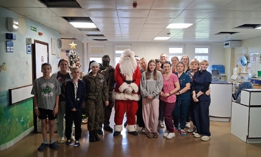 Obdarowali pacjentów łódzkiego szpitala