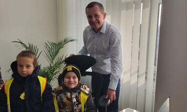 Niezwykli goście w Urzędzie Miejskim